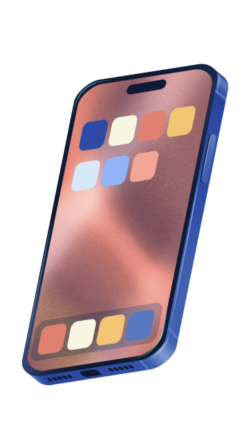 Mobile phone illustration